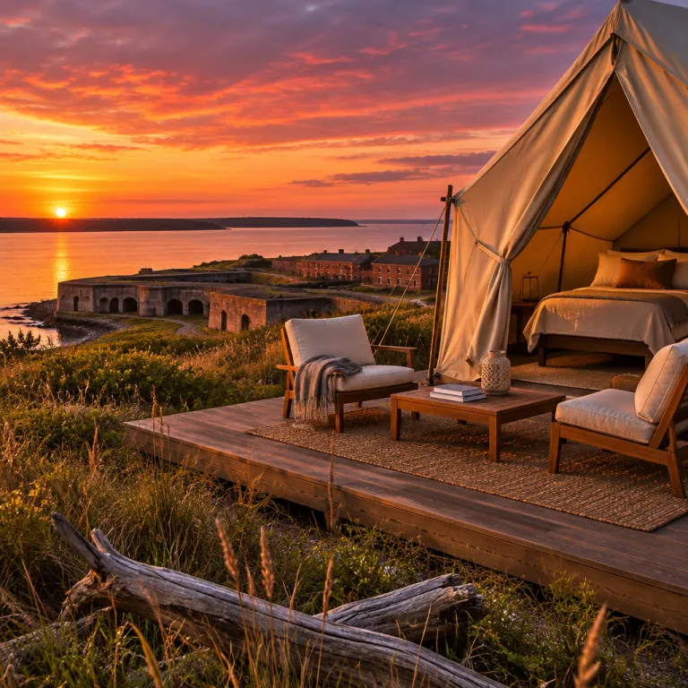 Fort Flagler camping for luxury travelers seeking coastal quiet