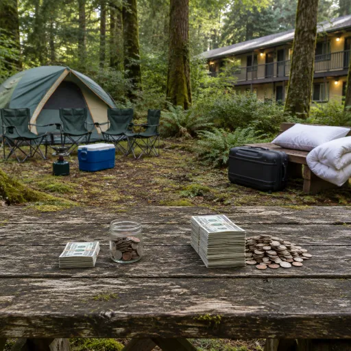 Campsite or Hotel: What a Week Outdoors Actually Costs a Family of Four