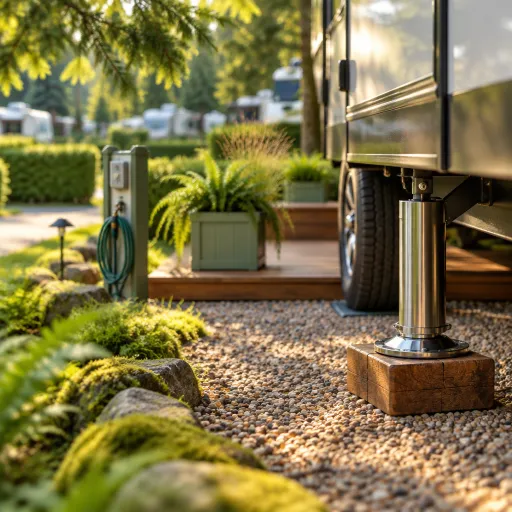 Elegant long term camper lots near you for a refined outdoor stay