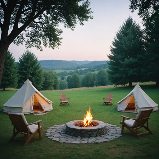 A journey through exclusive campsites in France: luxury, comfort, and nature combined