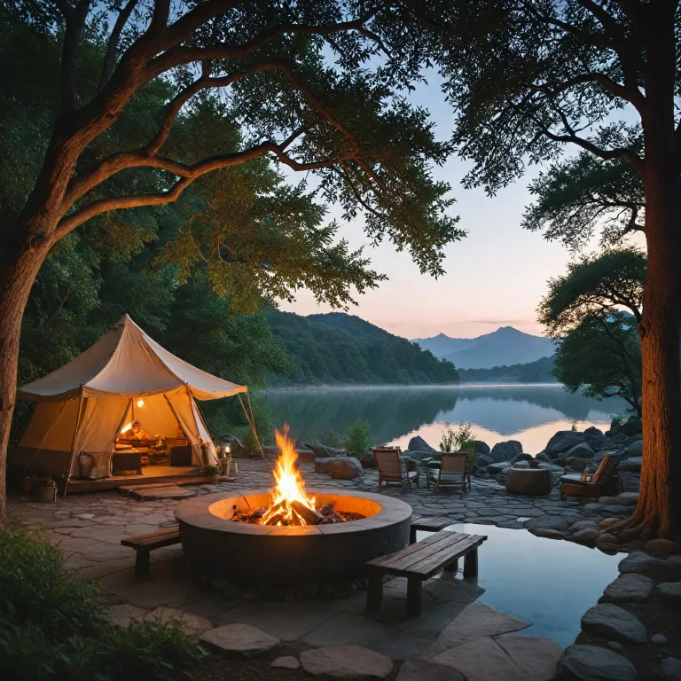 Luxury eco-friendly campsites: redefining premium outdoor stays in nature