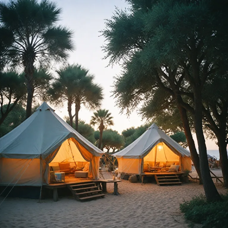Exclusive escapes: luxury beach campgrounds in Italy for refined travelers