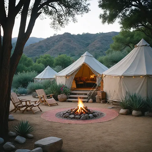 Glamping southern California: luxury camping experiences in nature’s finest settings