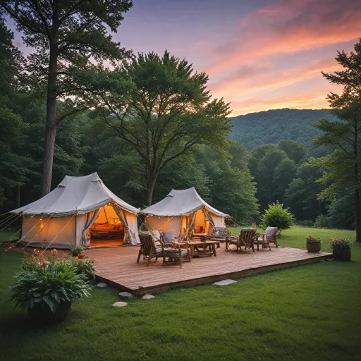 An elevated escape: glamping in Virginia’s scenic landscapes