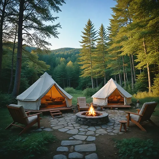 Vermont glamping: luxury escapes in nature’s embrace