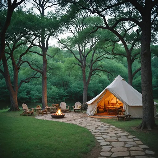 Luxury glamping escapes near Dallas: Experience the perfect blend of nature and comfort