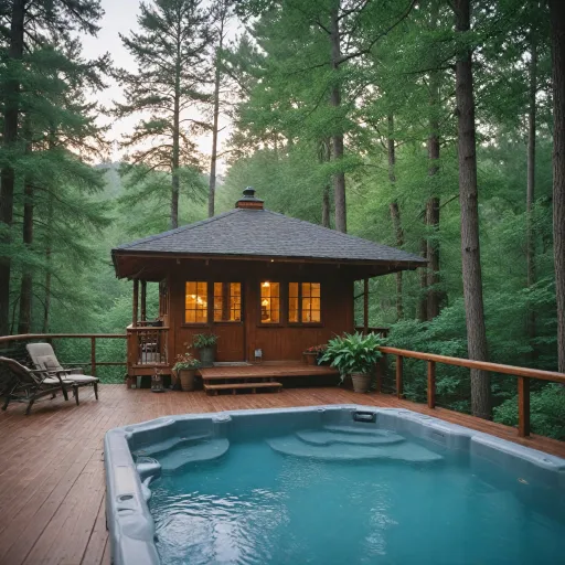 Unwinding in style: the ultimate guide to cabins with private hot tubs for your next getaway