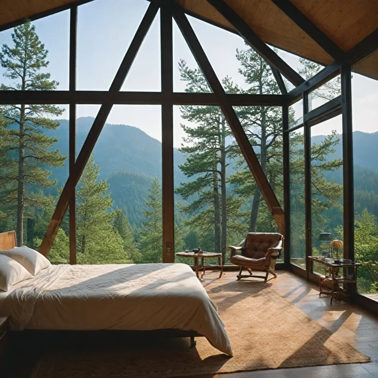A glass cabin retreat: premium glamping with panoramic views and luxury amenities