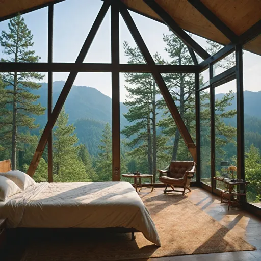 A glass cabin retreat: premium glamping with panoramic views and luxury amenities