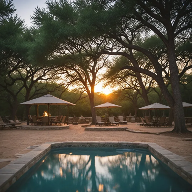 Texas camping destinations with hot tubs and spa-like amenities for a perfect retreat