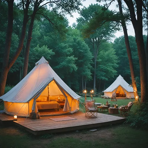 Luxury glamping escapes near Washington, D.C.: A refined retreat into nature