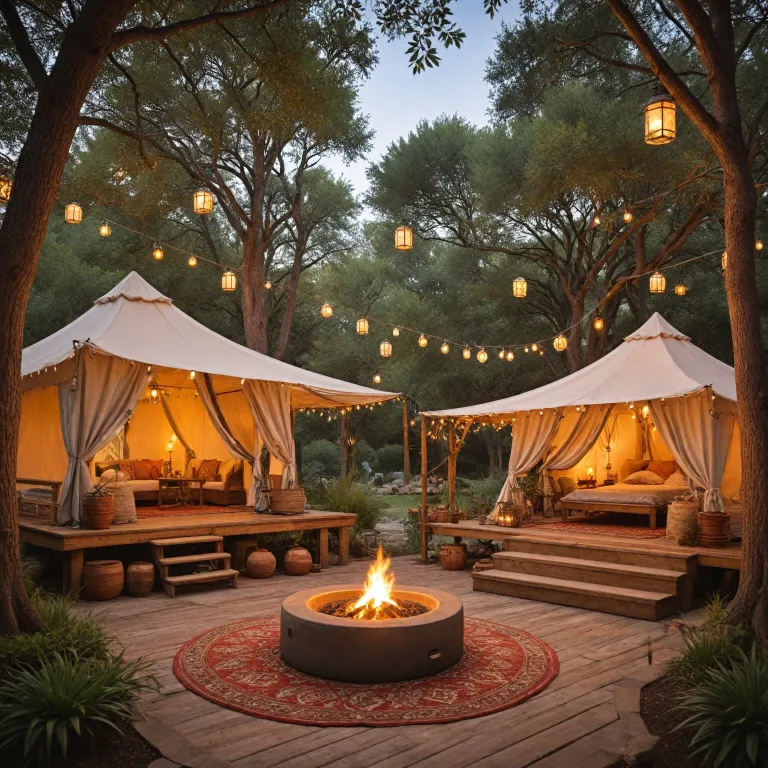How creative campground themes elevate luxury camping experiences