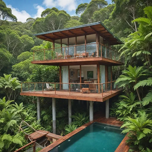 Eco-friendly luxury accommodation in Queensland’s most remarkable rainforest and reef retreats
