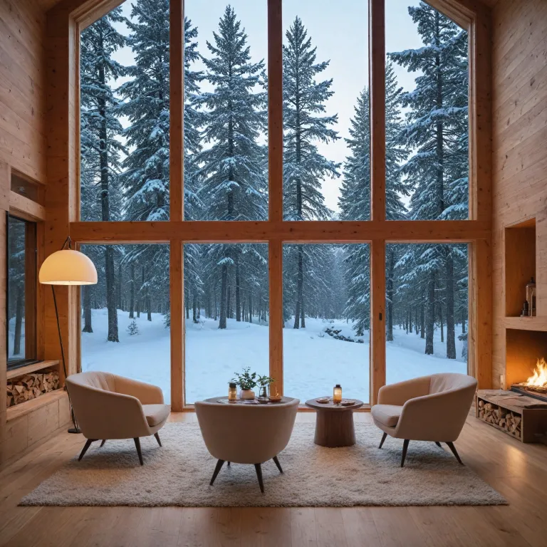 Refined winter cabins for an elegant alpine escape