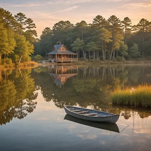 Lake Eufaula cabins for a refined lakeside escape