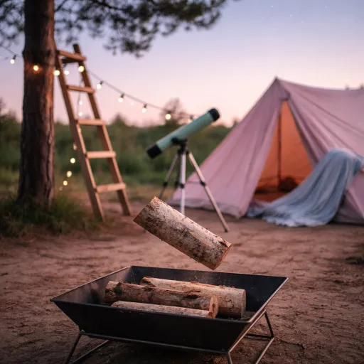 Fire Pits, String Lights, and Stargazing: Building Atmosphere at Your Campsite